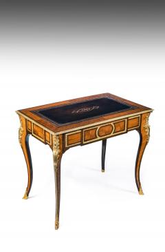 FRENCH 19TH CENTURY GILT BRONZE MOUNTED WRITING TABLE - 1756482