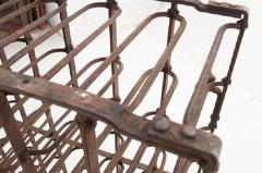 FRENCH 19TH CENTURY HAND FORGED IRON WINE RACK - 696987