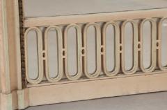 FRENCH 19TH CENTURY TALL PAINTED MANTLE MIRROR - 697042