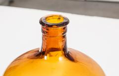 FRENCH 20TH CENTURY AMBER GLASS APOTHECARY JAR - 986960
