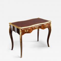FRENCH ANTIQUE LOUIS XV STYLE LEATHER TOP LADIES DESK - 3560149