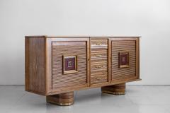 FRENCH ART DECO SIDEBOARD IN CERUSED OAK CIRCA 1940 - 1019880