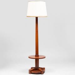 FRENCH ART DECO TULIPWOOD FLOOR LAMP - 1911316