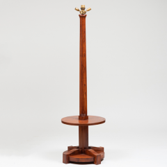 FRENCH ART DECO TULIPWOOD FLOOR LAMP - 1911387