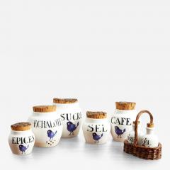 FRENCH CERAMIC JAR SET - 3150033