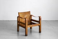 FRENCH LEATHER SAFARI CHAIRS - 1423632