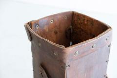 FRENCH LEATHER UMBRELLA STAND - 1550272