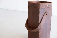 FRENCH LEATHER UMBRELLA STAND - 1550273