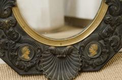 FRENCH NEOCLASSICAL BRONZE MIRROR - 1878626
