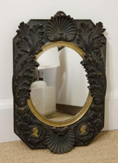 FRENCH NEOCLASSICAL BRONZE MIRROR - 1878628