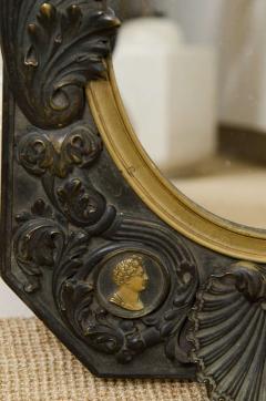 FRENCH NEOCLASSICAL BRONZE MIRROR - 1878629