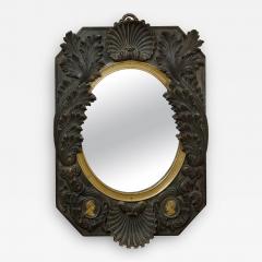 FRENCH NEOCLASSICAL BRONZE MIRROR - 1880446