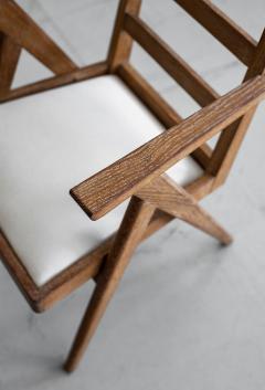 FRENCH OAK DINING CHAIRS - 1021137