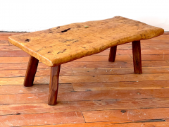 FRENCH PRIMITIVE COFFEE TABLE IN ELM - 2756770