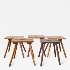 FRENCH PRIMITIVE STOOLS - 2023483