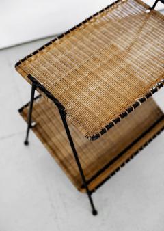 FRENCH WICKER MAGAZINE TABLE - 1068148