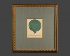 FRITZ ENDELL SET OF EXTREMELY FINE WOODCUTS OF ANCIENT HAND MIRRORS BY FRITZ ENDELL - 3424427