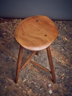 Fabian Fischer Handcrafted Studio Three Legged Stool by Fabian Fischer Germany 2019 - 1029712