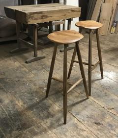 Fabian Fischer Handcrafted Studio Three Legged Stool by Fabian Fischer Germany 2019 - 1029714