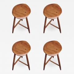 Fabian Fischer Handcrafted Studio Three Legged Stool by Fabian Fischer Germany 2019 - 1029894