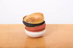 Fabian Fischer Set of 4 Wooden Bowls by Fabian Fischer Germany 2020 - 2328780