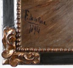 Fabian de la Rosa Filipino Farm Workers in Horse Carriage - 4414593