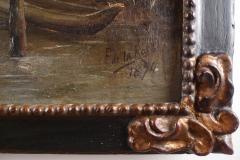 Fabian de la Rosa Filipino Girl Coming Down the Steps - 4414601