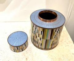 Fabienne Jouvin Cloisonn Lidded Jar by Fabienne Jouvin Paris - 4365978