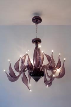 Fabio Fornasier Sculptural Lu Murano Chandelier 18 Lights by Fabio Fornasier 2004 Italy - 2136974