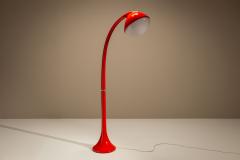 Fabio Lenci DL5 Lampione Floor Lamp in Red by Fabio Lenci for Guzzini Italy 1971 - 4485001