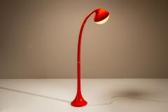 Fabio Lenci DL5 Lampione Floor Lamp in Red by Fabio Lenci for Guzzini Italy 1971 - 4485008