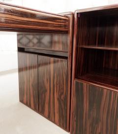 Fabio Lenci Mid Century Modern Executive Desk by Fabio Lenci for Bernini - 2953232