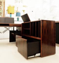 Fabio Lenci Mid Century Modern Executive Desk by Fabio Lenci for Bernini - 2953233