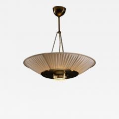Fabric and brass pendant - 4269388