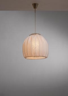 Fabric and glass pendant lamp - 3262481