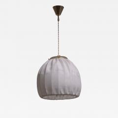 Fabric and glass pendant lamp - 3262976