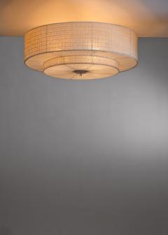 Fabric flush mount ceiling lamp - 3243434