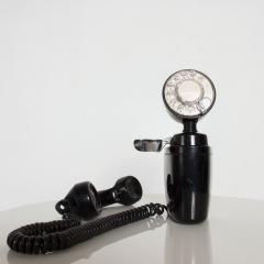 Black vintage telephone. 34 x 12 cm. - Decorar con Arte