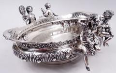 Fabulous Austrian Rococo Classical Hunting Fishing Centerpiece Bowl - 3991862