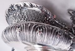 Fabulous Austrian Rococo Classical Hunting Fishing Centerpiece Bowl - 3991868