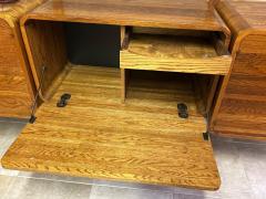 Fabulous Curved Danish style 3 Bay Modular Wall Unit JA Wood Craft - 4729499