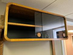 Fabulous Curved Danish style 3 Bay Modular Wall Unit JA Wood Craft - 4729516