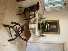 Fabulous English Regency Period Mahogany Romanesque Stool Seat - 2759417