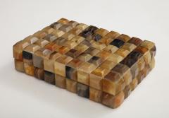 Faceted Horn Tile Box 14x10 - 2934323