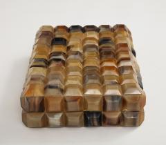 Faceted Horn Tile Box 14x10 - 2934326