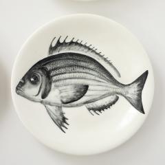 Faience d Avrit Faience d Avrit 11 French Hand Painted Fish Dinner Plates - 4618142