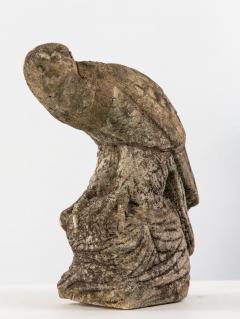 Falcon or Hawk Bird Stone Garden Ornament Belgium Mid 20th C  - 4202235