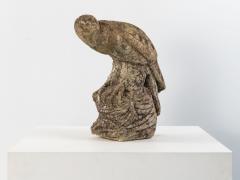 Falcon or Hawk Bird Stone Garden Ornament Belgium Mid 20th C  - 4202240