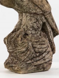 Falcon or Hawk Bird Stone Garden Ornament Belgium Mid 20th C  - 4202241