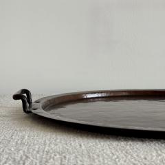 Falick Novick Falick Novick round tray with handles early 20th century - 4746145